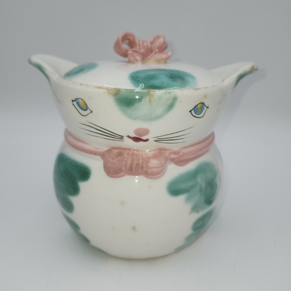 Rare Vintage Lipper Mann Ceramic Cookie Biscuit Jar Anthropomorphic canister - Picture 5 of 16